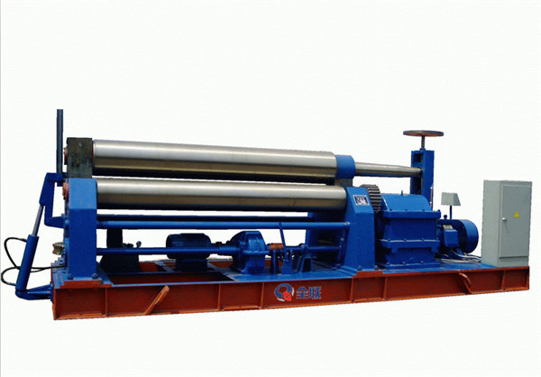 對稱式(shì)三輥卷闆機 對稱式三輥(gun)卷闆機