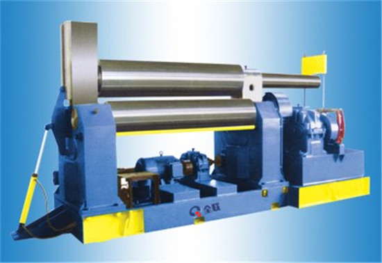 對稱(cheng)式三輥(gǔn)卷闆機(ji) 對(duì)稱式三(sān)輥卷闆(pǎn)機