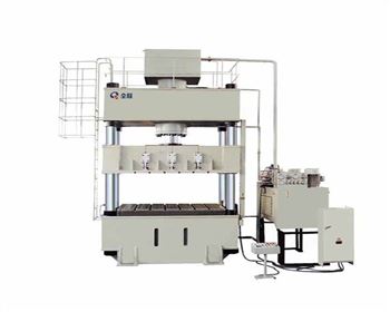 青海四(si)柱雙動液壓機
