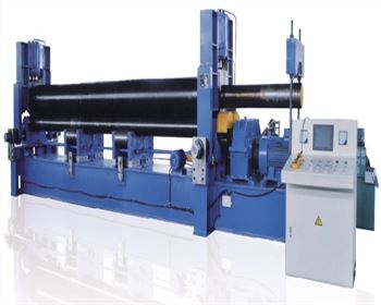 大(da)型上輥萬能式(shì)三輥卷闆機