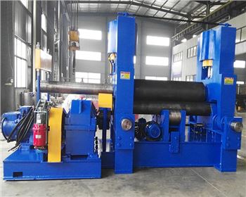 上輥萬能(néng)式卷闆機(jī)的液壓系(xi)統結構淺(qiǎn)析